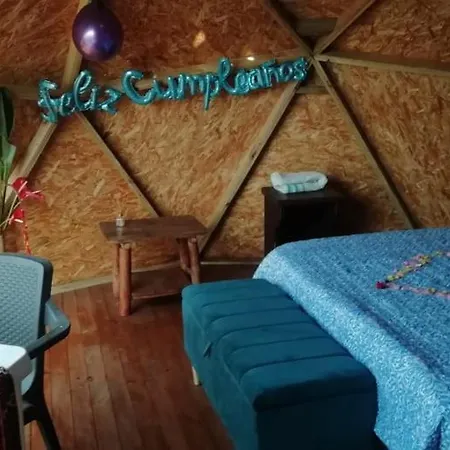 Glamping Astrodome En Pacho Hotel Exterior photo